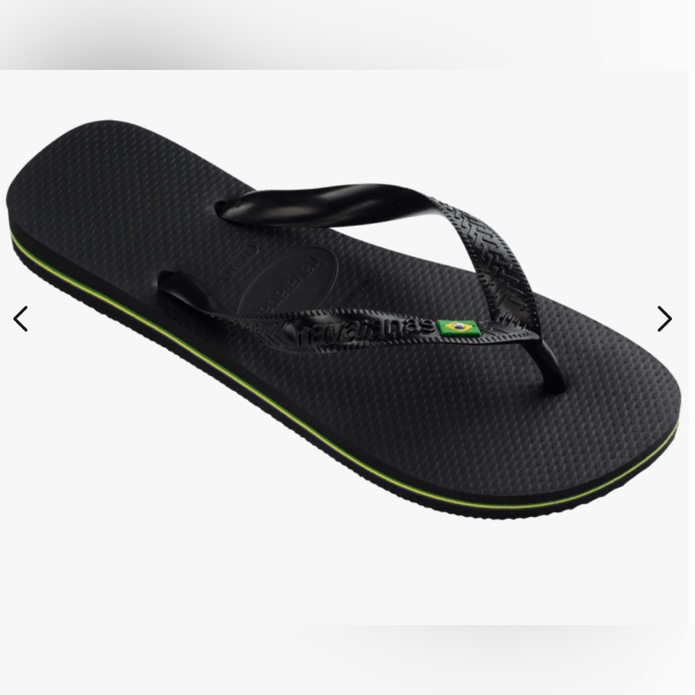 Havaianas Women's Slim Flip Flop Sandals - Black, US SZ 9